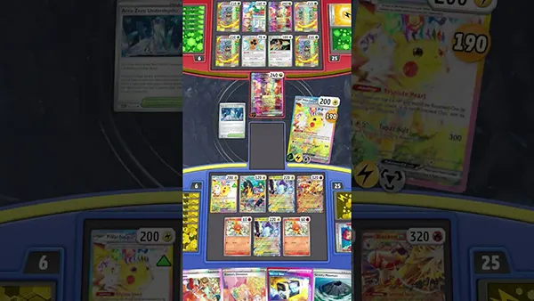 Pokémon card battle