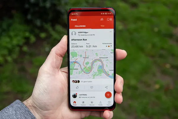 Segment leaderboard view